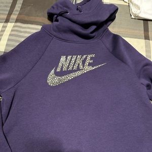 NWT Womens Nike cowl neck hoodie size large